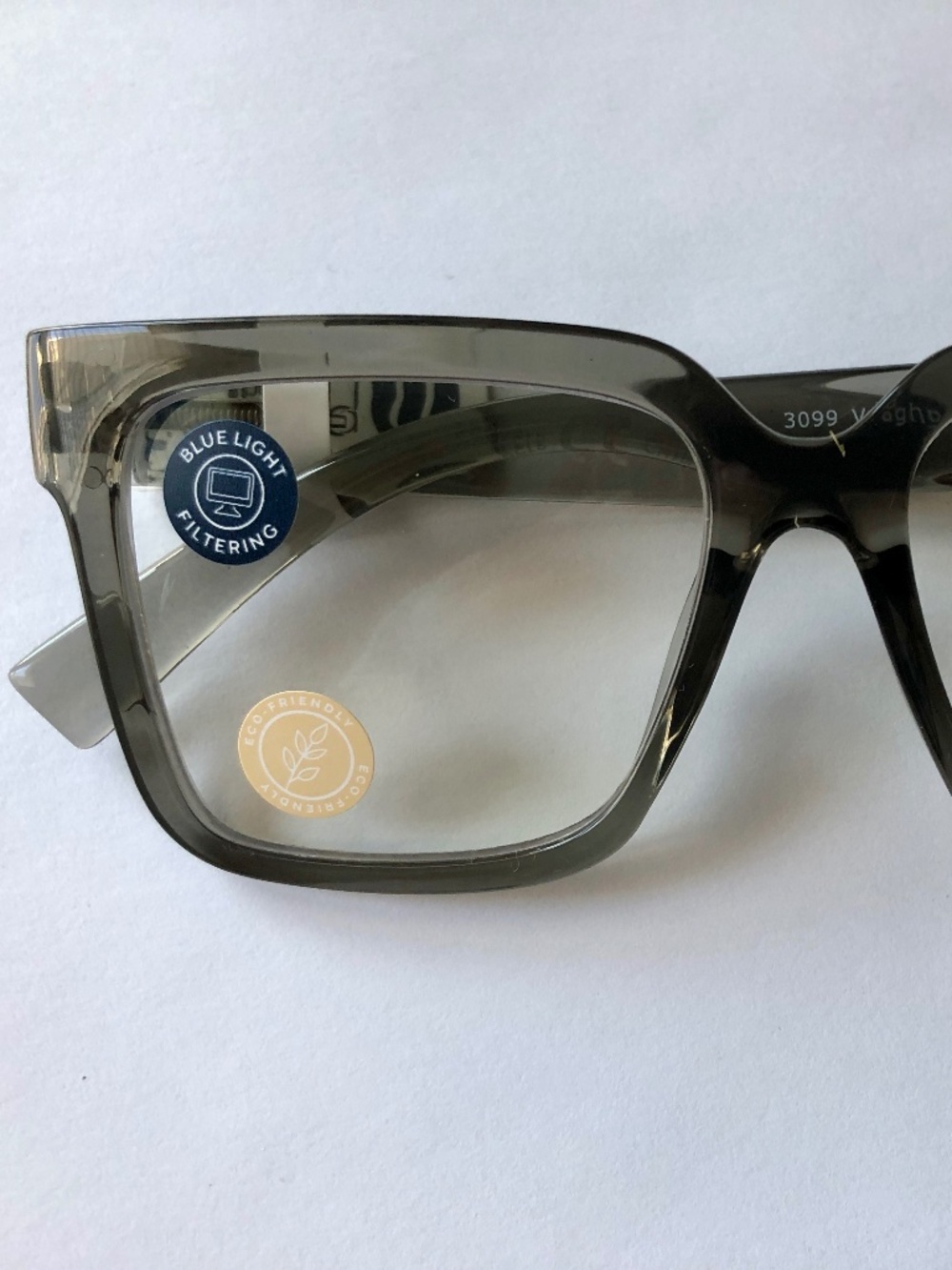 New Peepers Smoke Vaughan Blue Light‎ Filtering Glasses - No Strength